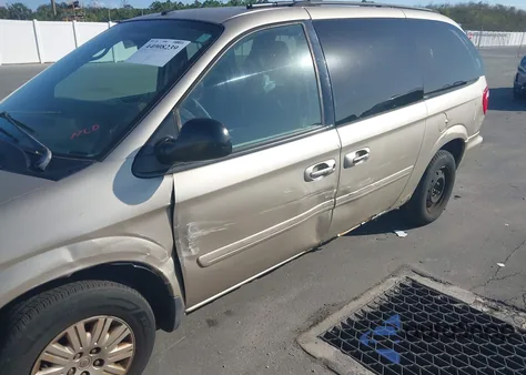 2007 Chrysler Town & Country Lx z USA, uszkodzony, nr VIN 2A4GP44R47R342541